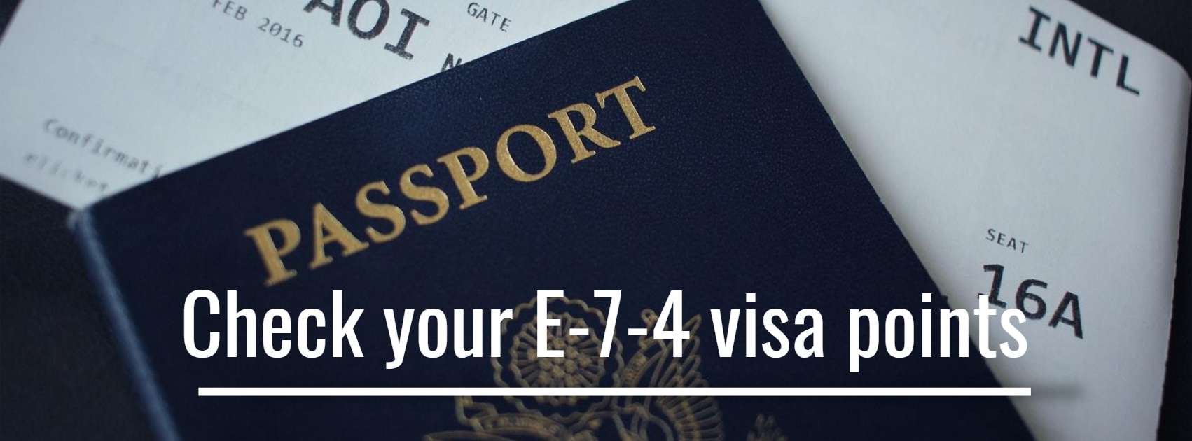 E-7-4 visa points
